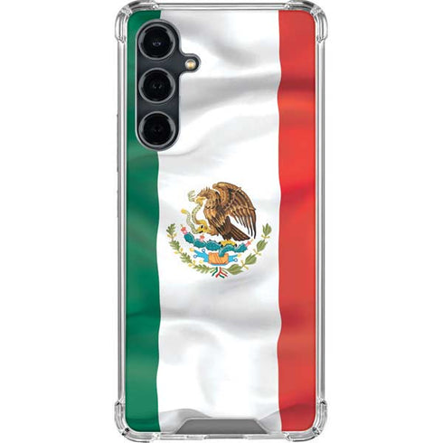 Mexico Flag Galaxy S23 FE Clear Case